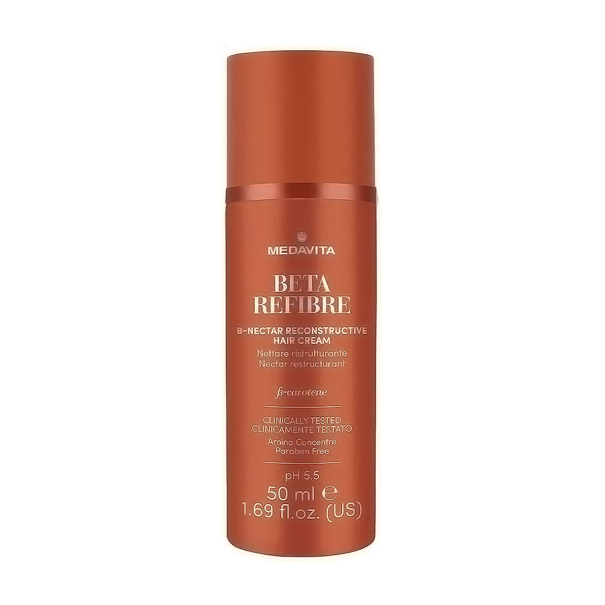 Відновлювальний крем Medavita Beta-Refibre B-Nectar Reconstructive Hair Cream для пошкодженого волосся, 50 мл